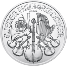 1 Unze Silber Wiener Philharmoniker 2021