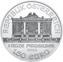 1 Unze Silber Wiener Philharmoniker 2022