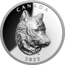 1 Unze Silber Timberwolf 2022 PP HR (Auflage: 5.000 | Polierte Platte | High Relief)