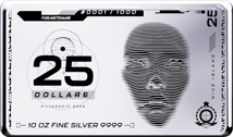 10 Unze Silber Banknote Münzbarren Niue 2025 (Auflage: 1.000)