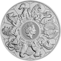 10 Unze Silber The Queen's Beasts Completer Coin 2022