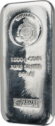 1 kg Silber Niue Münzbarren Argor Heraeus