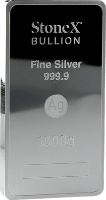 1 kg Silber StoneX Münzbarren