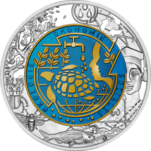 2 Dollar Niob Erderwärmung 2023 (Auflage: 65.000)