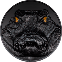1kg Silber Jäger der Nacht Caiman 2024 (Auflage: 99 | Ultra High Relief)