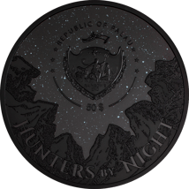 1kg Silber Jäger der Nacht Caiman 2024 (Auflage: 99 | Ultra High Relief)