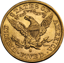 5 Dollar Liberty Head Gold