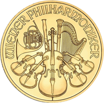 50 x 1/10 Unze Gold Philharmoniker 2024