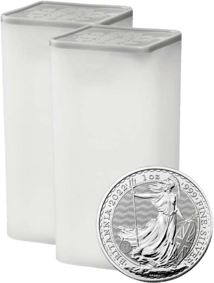 50 x 1 Unze Silber Britannia 2023 (Charles III.)