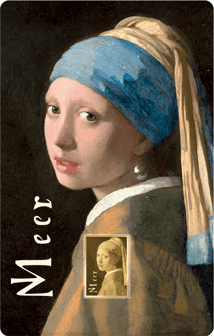 Gold Jan Vermeer Mädchen mit dem Perlenohrring Münze