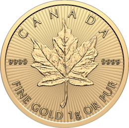 1g Gold Maple Leaf