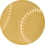 0,5g Gold Baseball (Auflage: 15.000)