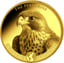 0,5g Gold Kongo World's Wildlife Wanderfalke 2024 PP (Auflage: 5.000 | Polierte Platte)