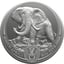 1 kg Silber Big Five III Elefant 2024 (Auflage: 100)