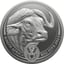 1 kg Silber Big Five II Büffel 2023 (Auflage: 100)
