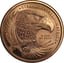 1 Unze Kupfermünze Eagle Attribute