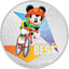 1 Unze Silber Disney Mickey Maus 2020 PP (Auflage: 2.000 | Polierte Platte | coloriert | 3.Motiv)