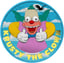 1 Unze Silber Krusty der Clown 2020 (Auflage: 100 | Farbveredelung in Metallic)