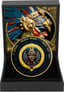 1 Unze Silber Libertad Aztekenhäuptling Iced Out 2024 (Auflage: 100 | teilvergoldet)