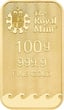 100 g Goldbarren Britannia The Royal Mint