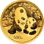 30g Gold China Panda 2024