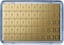 50 x 1g Gold Tafelbarren Combibar (Made in Germany)