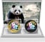Golden Black China Panda Holo Silber Set 2024 (Auflage: 50 | teilvergoldet)