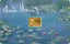 Gold Claude Monet Wasserlilien Münze