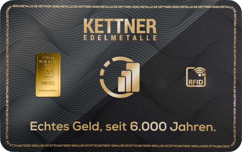 1/100 Unze Goldbarren Heimerle und Meule (Kettner Edelmetalle)