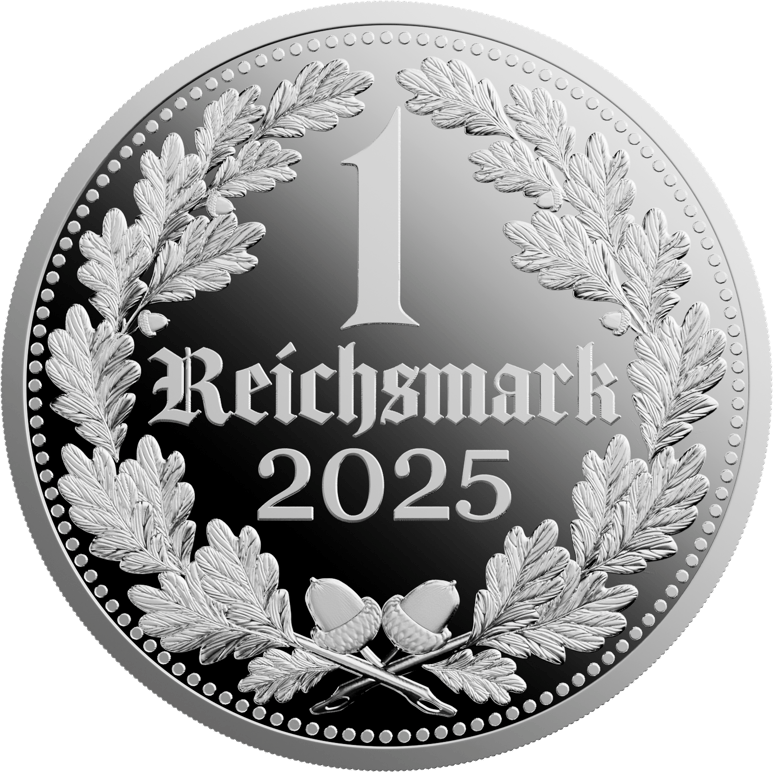 1 Unze Silber Reichsmark 2025 (Auflage: 5.000 | Polierte Platte)